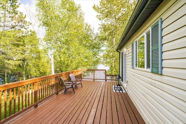 2614 Leroy Rd, Eveleth, MN 55734 - view of deck