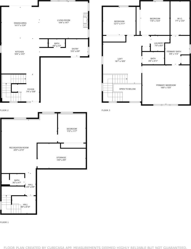 12332 3rd St NE, Blaine, MN 55434 - floor plan / room layout