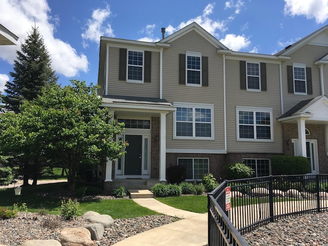 5175 Fairpoint Dr N, Hugo, MN 55038 - view of front of property featuring brick siding
