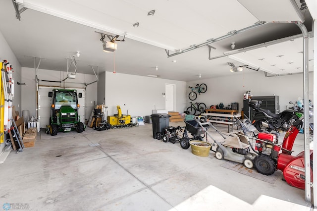4533 38 1/2 Ave N, Reiles Acres, ND 58102 - garage with a garage door opener