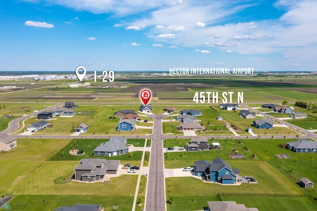 4533 38 1/2 Ave N, Reiles Acres, ND 58102 - bird's eye view