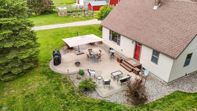 20482 28th Ave N, Cromwell Twp, MN 56549 - aerial view of property and surrounding area