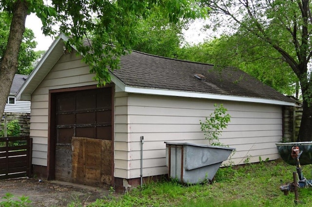 1305 La Crescent St, Campbell Twp, WI 54603 - view of outbuilding