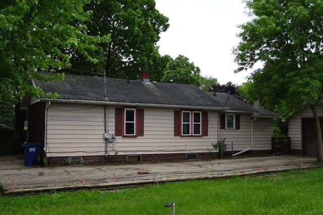 1305 La Crescent St, Campbell Twp, WI 54603 - view of back of property