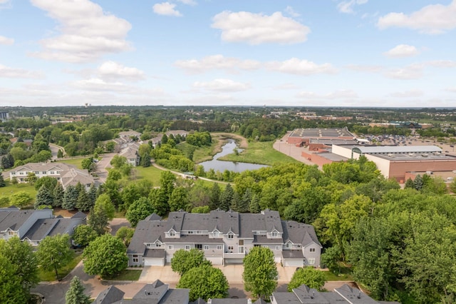 547 Woodduck Dr Unit G, Woodbury, MN 55125 - aerial perspective of suburban area featuring a large body of water