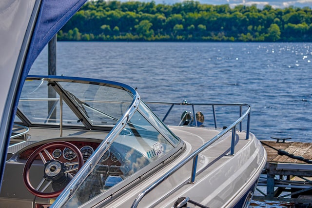 120 Eastbank Ct N, North Hudson, WI 54016 - dock featuring a water view
