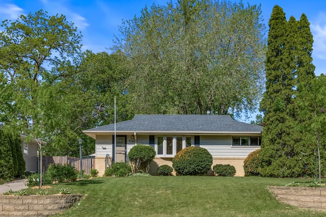 4342 Arthur St NE, Columbia Heights, MN 55421 - view of front of home with brick siding and a shingled roof