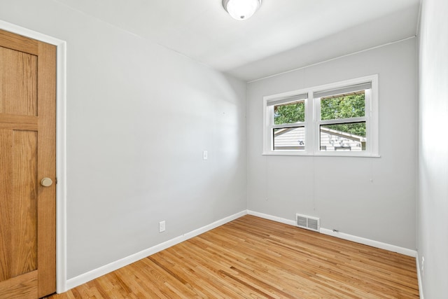 4342 Arthur St NE, Columbia Heights, MN 55421 - unfurnished room featuring baseboards and light wood-style flooring