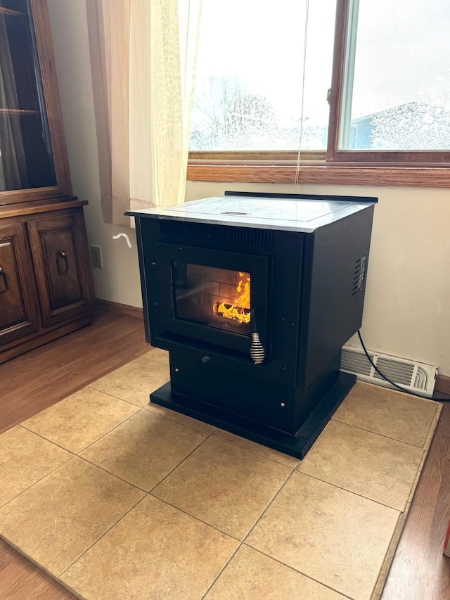 103 8th St SW, Roseau, MN 56751 - detailed view of a wood stove