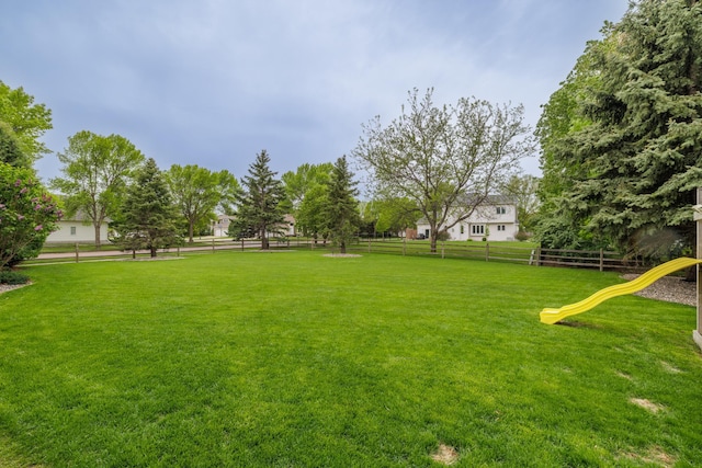 2031 Rose Creek Dr S, Fargo, ND 58104 - view of yard featuring a playground