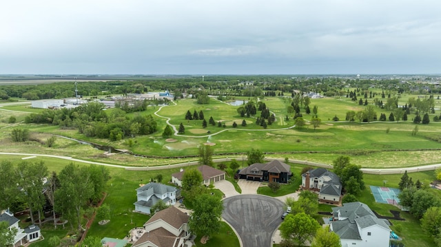 2031 Rose Creek Dr S, Fargo, ND 58104 - aerial view of residential area with a golf club and a nearby body of water