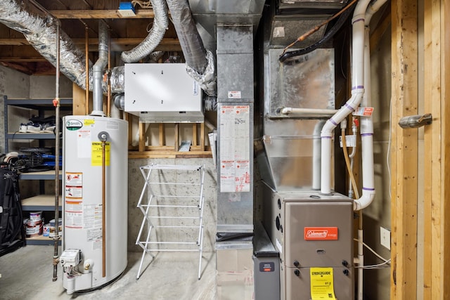 2031 Rose Creek Dr S, Fargo, ND 58104 - utility room featuring water heater
