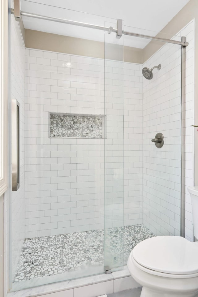 4266 Manor Court Rd, Minnetonka, MN 55345 - full bath with a shower stall and toilet