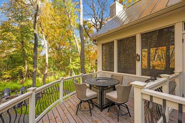 4266 Manor Court Rd, Minnetonka, MN 55345 - view of deck