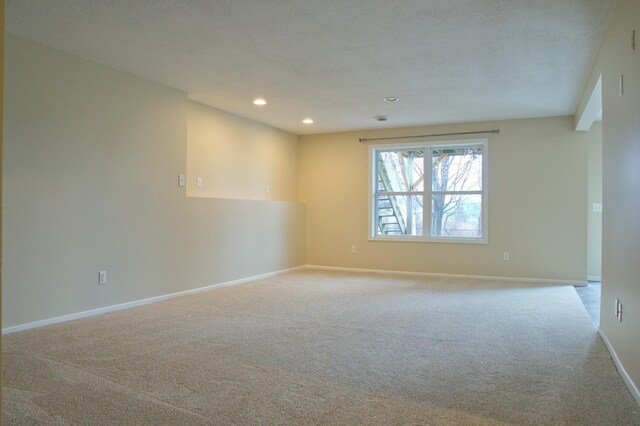 4629 Empress Way N, Hugo, MN 55038 - empty room with carpet floors, baseboards, and recessed lighting