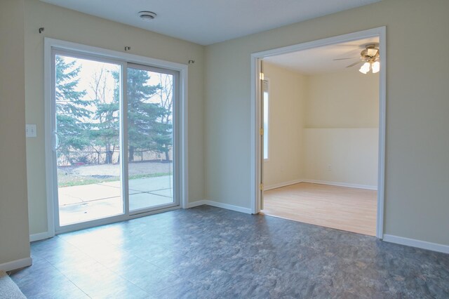 4629 Empress Way N, Hugo, MN 55038 - empty room featuring a ceiling fan and baseboards