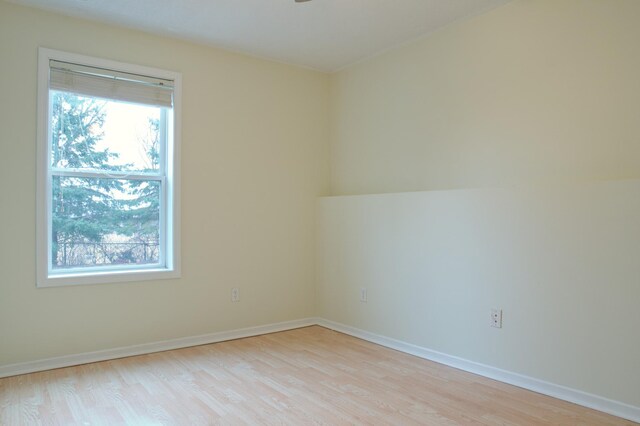 4629 Empress Way N, Hugo, MN 55038 - empty room with plenty of natural light, light wood-style floors, and baseboards