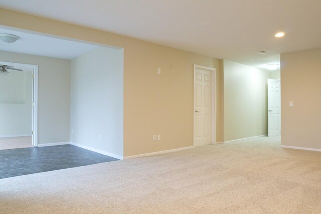 4629 Empress Way N, Hugo, MN 55038 - carpeted empty room with recessed lighting and baseboards