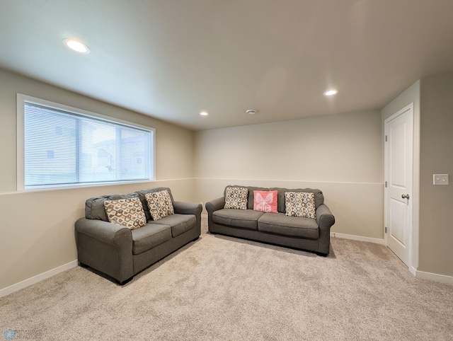 2715 11th St W, West Fargo, ND 58078 - living room with carpet floors and recessed lighting