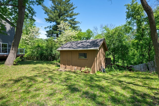 12601 Ridgemount Ave W, Minnetonka, MN 55305 - view of yard with a deck