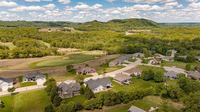 918 Hidden Meadow Ln, Lake City, MN 55041 - aerial perspective of suburban area featuring a forest and a golf club