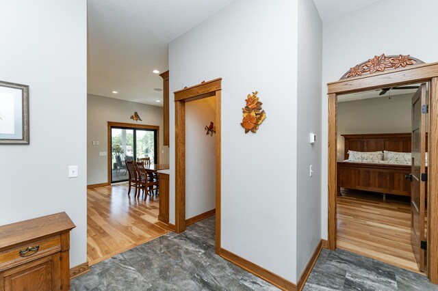 918 Hidden Meadow Ln, Lake City, MN 55041 - corridor with baseboards and recessed lighting