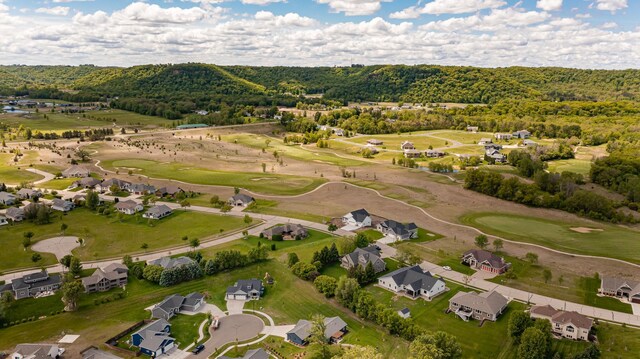 918 Hidden Meadow Ln, Lake City, MN 55041 - aerial perspective of suburban area with a golf course