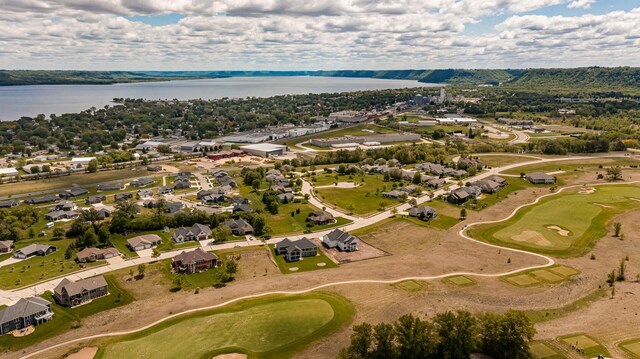 918 Hidden Meadow Ln, Lake City, MN 55041 - aerial perspective of suburban area featuring a nearby body of water and a golf club