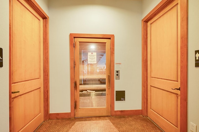 13580 Technology Dr Unit 3222, Eden Prairie, MN 55344 - hall with light carpet and baseboards