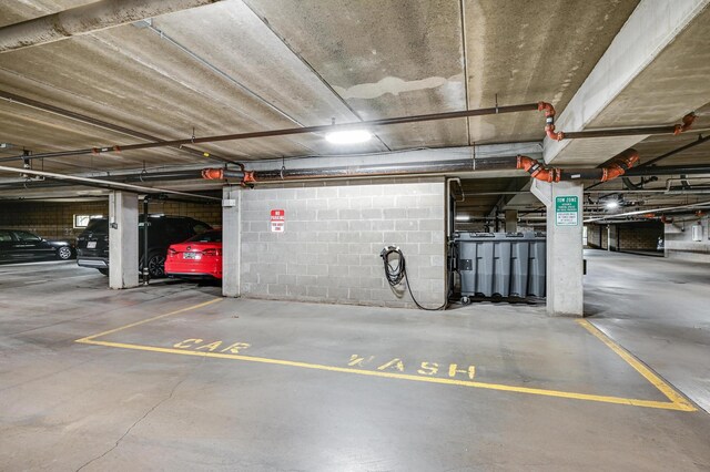 13580 Technology Dr Unit 3222, Eden Prairie, MN 55344 - garage with concrete block wall