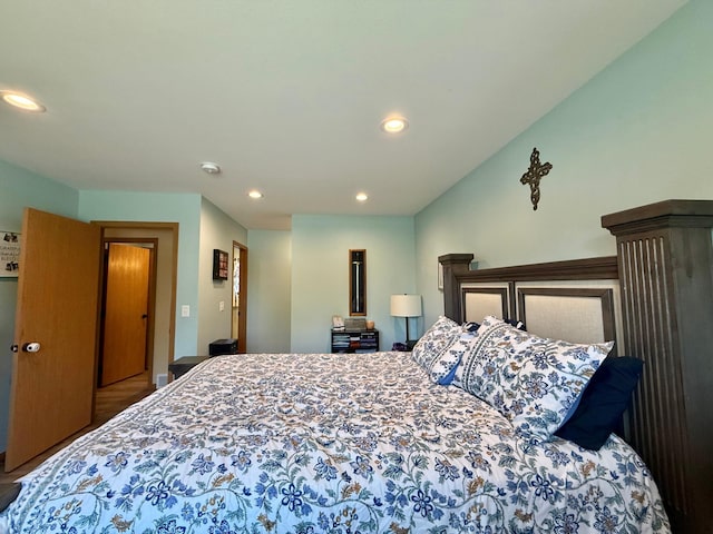 2014 Nelson Dr, Thief River Falls, MN 56701 - bedroom featuring recessed lighting and wood finished floors