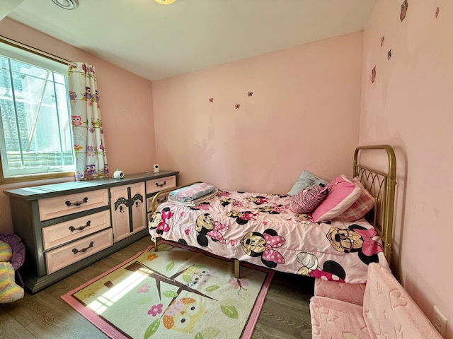2014 Nelson Dr, Thief River Falls, MN 56701 - bedroom with dark wood-style flooring