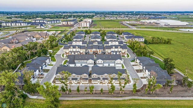 5837 41st St S, Fargo, ND 58104 - aerial view of property's location featuring nearby suburban area
