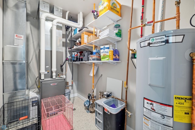 5837 41st St S, Fargo, ND 58104 - utilities featuring water heater and heating unit