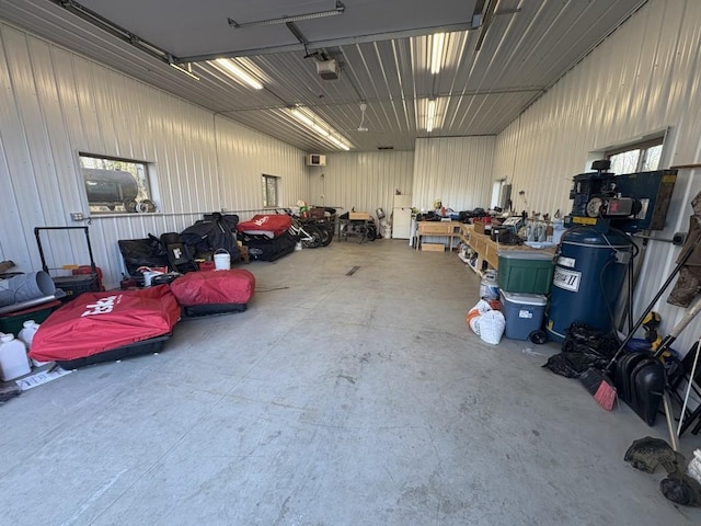 46824 Foss Rd, Osage, MN 56570 - garage with a garage door opener