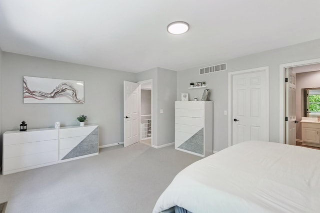 6609 Red Birch Ct, Lino Lakes, MN 55014 - carpeted bedroom with baseboards and ensuite bath
