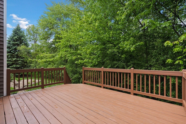 6609 Red Birch Ct, Lino Lakes, MN 55014 - view of wooden deck