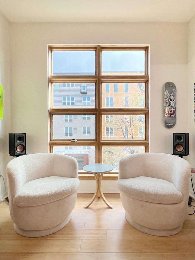 2840 Bryant Ave S Unit E303, Minneapolis, MN 55408 - living area with wood finished floors and plenty of natural light