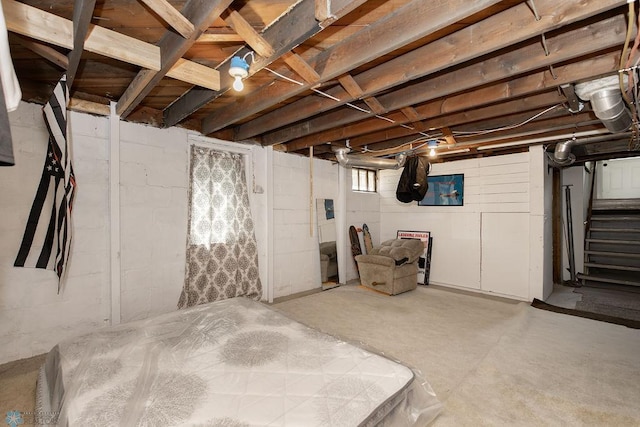 1342 10th St N, Fargo, ND 58102 - basement with stairway