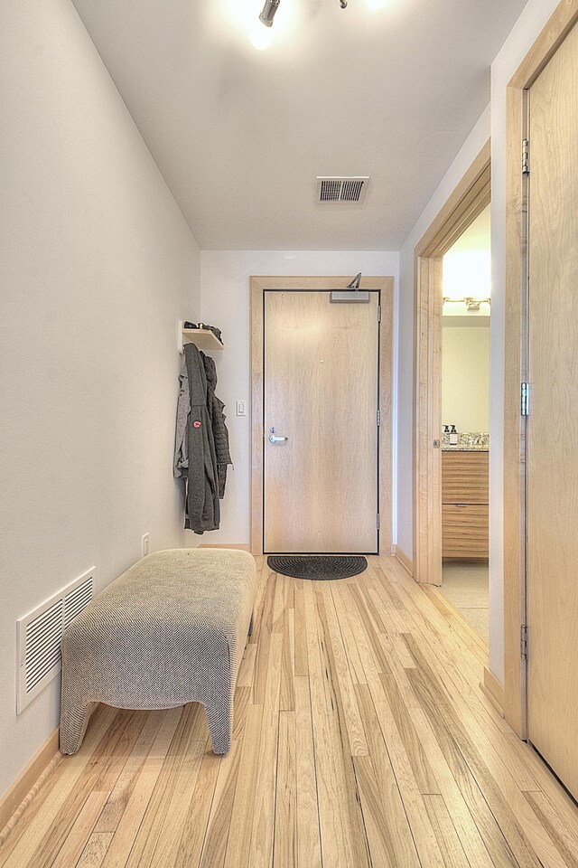 740 Portland Ave Unit 1005, Minneapolis, MN 55415 - bedroom featuring wood-type flooring and baseboards