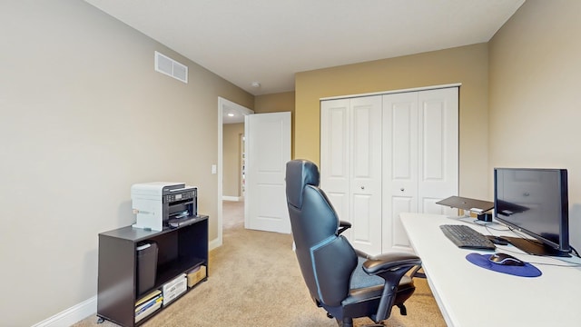 11330 Harness Rd, Woodbury, MN 55129 - office area featuring light colored carpet and baseboards