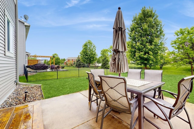 11330 Harness Rd, Woodbury, MN 55129 - view of patio with outdoor dining space