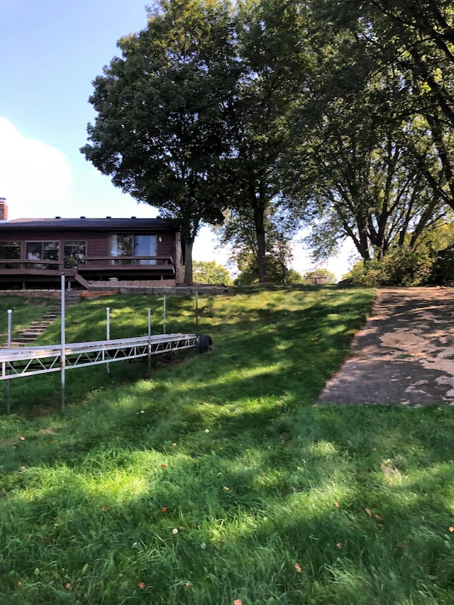 43923 Vista Rd, Isle, MN 56342 - view of yard