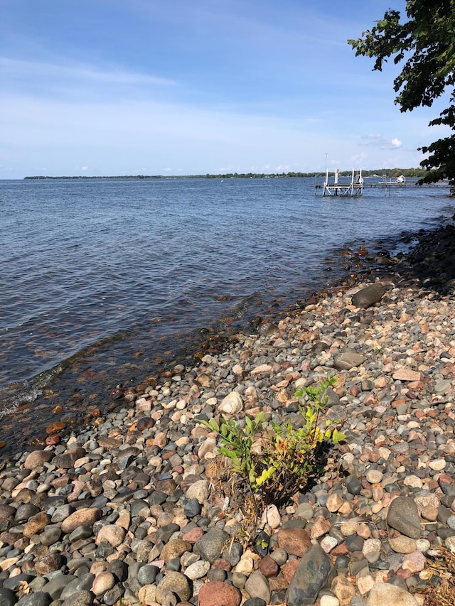 43923 Vista Rd, Isle, MN 56342 - water view with a dock