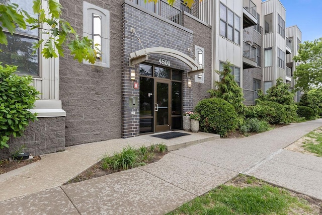 4500 Chicago Ave Unit 103, Minneapolis, MN 55407 - view of exterior entry with brick siding