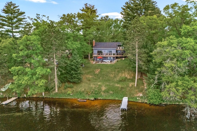 2625 7th Ave, Chetek, WI 54728 - dock with a water view