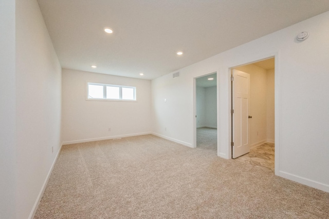 535 Rolling Hills Ln, Delano, MN 55328 - empty room with light colored carpet, recessed lighting, and a smoke detector