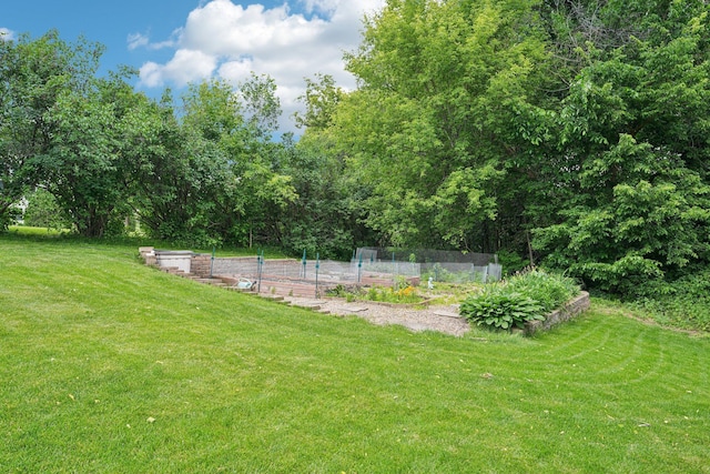 14075 45th Ct NE, Saint Michael, MN 55376 - view of grassy yard featuring a garden