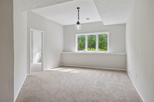 17032 Valley Dr NW, Andover, MN 55304 - carpeted empty room featuring a textured ceiling and baseboards