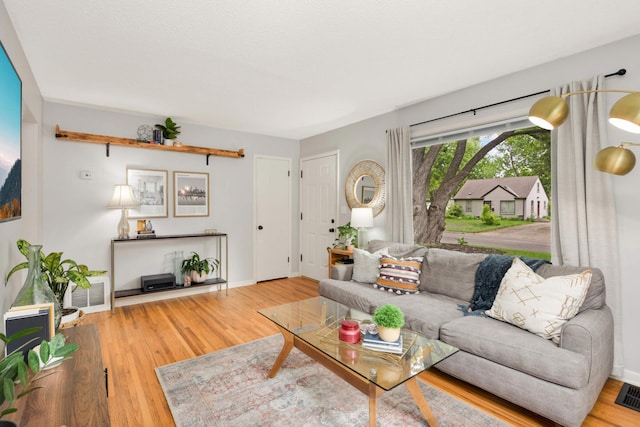 3350 Virginia Ave S, Saint Louis Park, MN 55426 - living room with wood finished floors and baseboards